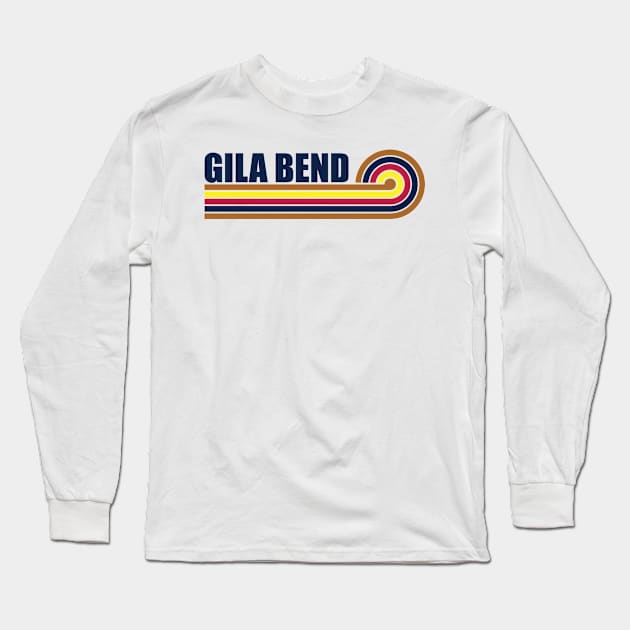 Gila Bend Arizona horizontal sunset Long Sleeve T-Shirt by DPattonPD